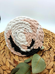 Large Braided Coasters - Single